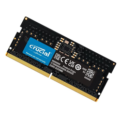 CRUCIAL 8GB DDR5 NOTEBOOK MEMORY- PC5-44800- 5600MHz- UNRANKED- LIFE WTY