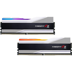 Trident Z5 RGB 48G Kit Silver 2X24G DDR5 8000MT/S CL40-48-48-128 1.35V UDIMM Support INTEL XMP