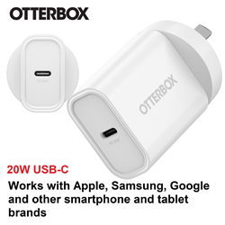 Type I Wall Charger 20W - 1X USB-C 20W USB-PD White