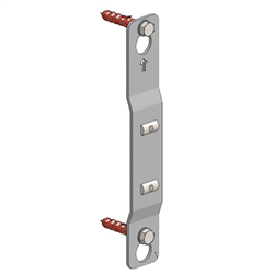 Spacepole Rail Wall Bracket NON-TILT