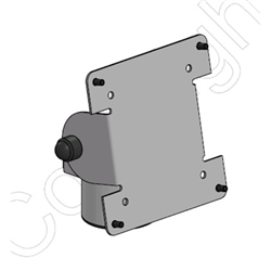 Spacepole Top Mount Only FIXED-VESA 75/100 BLK