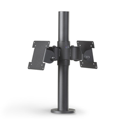 Spacepole Pole BACK-TO-BACK FIXED-VESA 75/100 BLK