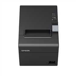 EPSON TM-T82IV Receipt Printer with Built-in USB+Serial (DB9M) + Ethernet, Black. Includes AC Adapter & AC Cable