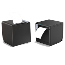 Element RW60+ Ultra Compact Thermal Receipt Printer, Bluetooth/Ethernet/Serial/USB/Wi-Fi interfaces, Black (Power Supply and cables included)