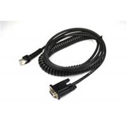 Datalogic Cable, RS-232, 9 Pin, Female, Coiled, 3.6 m