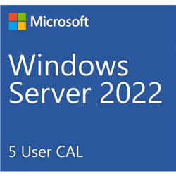 Microsoft Server Standard New 2022  - 5 Users CAL Pack OEM- Use with SMS-WINSVR22 Product Key in pack R18-06466 (LS) No Downgrade