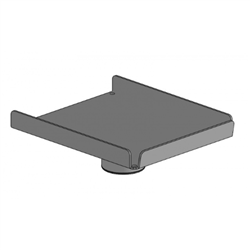 Spacepole Essentials Plate TOSHIBA 4610-1NR BLK