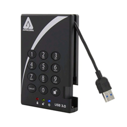 Apricorn Secure Storage Padlock 16TB-SSD USB3 AES