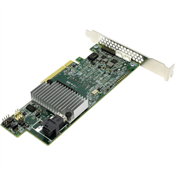 Intel RS3DC040 4 Port 12GBs LSI3108 Hardware RAID SAS/SATA Controller- 1GB Cache- -  No Cable Included -