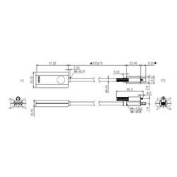 Element Cable FEDP (MINI DP) To HDMI Dongle 300MM