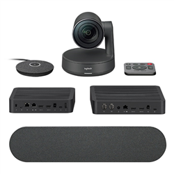 Logitech Rally Ultra HD Conference System KIT- Camera (1)-HUB(2)-SPEAKER(1)- MIC POD(1)-