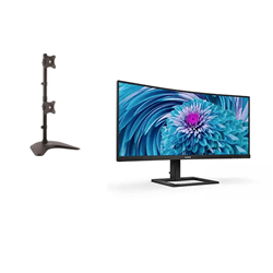 Buy-2-X-Philips-346E2cuae-34-Monitors-Startech-Armbarduov-Monitor-Stand-Save-$60