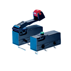 DB-Series 0.1A 250VAC SPDT QC Str Roller 4.7mm 