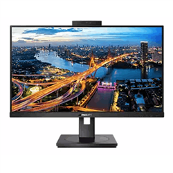 PHILIPS-23.8-(16-9)-FHD-IPS-L-ED-75HZ-VGA-DVI-HDMI-DP-USB-(4)-WEBCAM-H-ADJ-SPKR-4YR