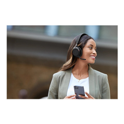 Jabra Wireless EVOLVE2 75 UC Stereo BLUETOOTH ANC Headset W/CHARGING STAND+LINK 380C BT