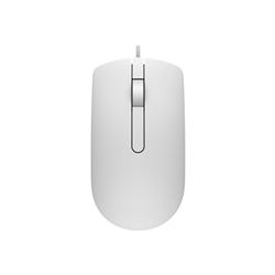 Dell Optical Mouse - MS116 - White Retail Packaging