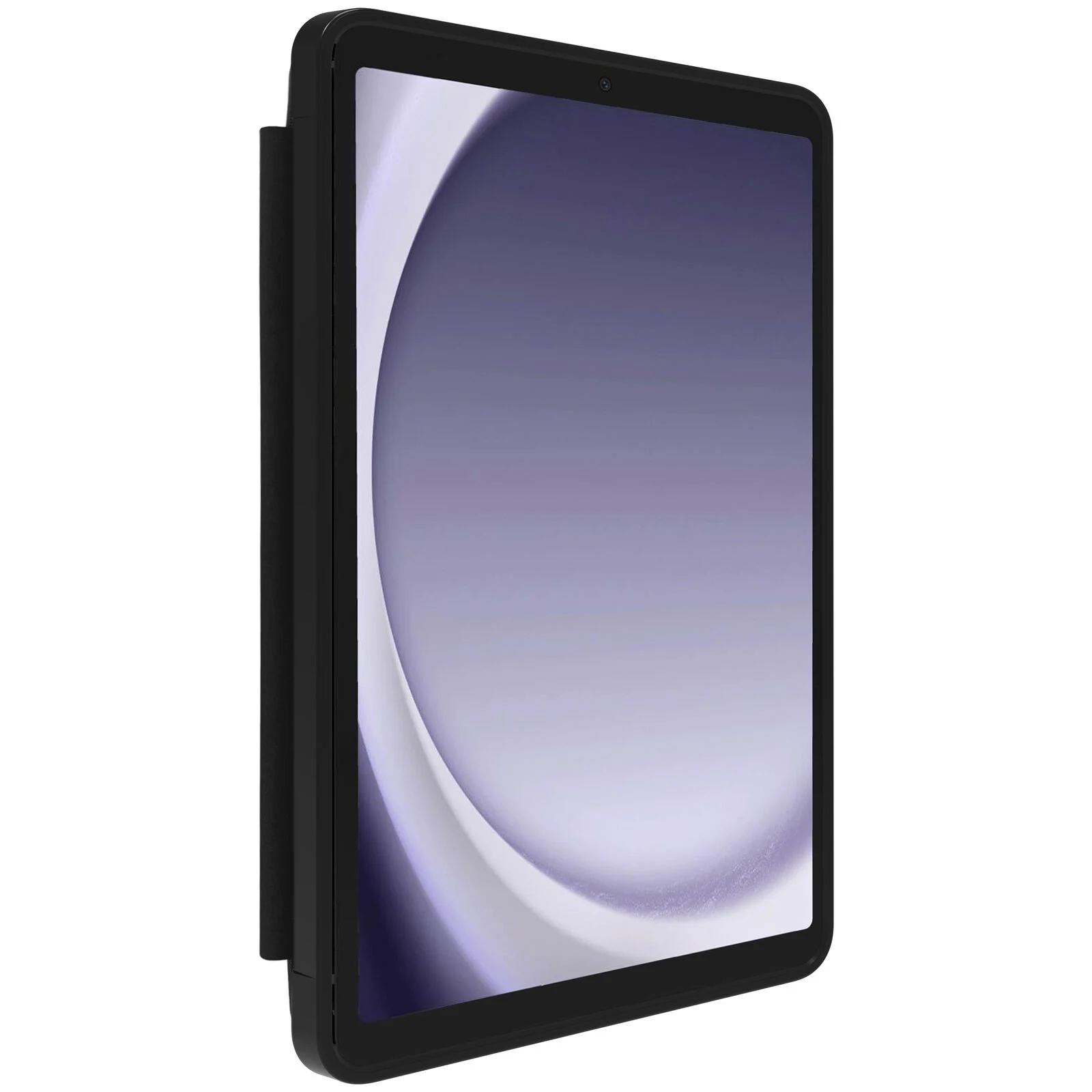 OtterBox React Folio Samsung Galaxy Tab A9+ (11') Case - Black (77-95385)- DROP+ Military Standard- Multi-Position Stand-Raised Edges-7 Years Warranty