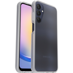 OtterBox React Case With Otter Glass Samsung Galaxy A25 5G (6.5') - Clear (78-81271)- DROP+ Military Standard- Hard Case- 9H Hardness-7 Years Warranty