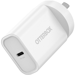 OtterBox Standard Type I Wall Charger 30W - 1X USB-C 30W USB-PD White
