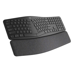 Logitech K860 Wireless KEYBOARD-ERGO- Split KEYBOARD- Unifying RECEIVER-BT-GRAPHITE-1YR