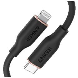 Anker POWERLINE Soft USB-C To Lightning 1.8 METRE - Black