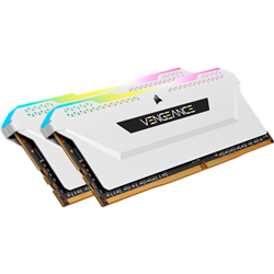 Corsair Vengeance RGB PRO SL 16GB (2x8GB) DDR4 3600Mhz C18 White Heatspreader Desktop Gaming Memory