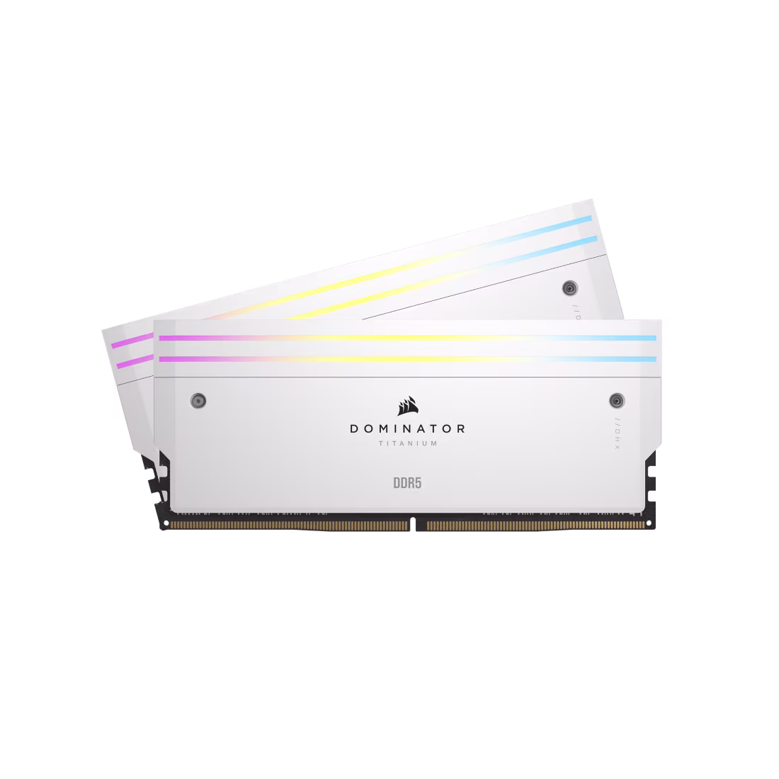 CORSAIR DOMINATOR TITANIUM 96GB (2 x 48GB) DDR5 6000 CL30-36-36-76 1.40V AMD EXPO & Intel XMP - White