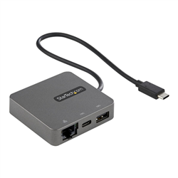 Startech USB-C MULTIPORT ADAPTER- 4K- HDMI- VGA- GBE- USB- Single DISPLAY- 3YR