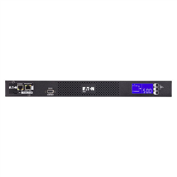 Eaton ATS W/NETWORK Card - (2)C20 16A INPUT- (8)C13- (1)C19 OUTLETS- 2YR