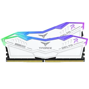 T-FORCE DELTA- RGB WHITE- DDR5- 6400MHz- 32GB Kit (16Gb x 2)- CL32-32-39-84- 1.35V- Limited Lifetime Warranty- INTEL XMP 3.0- AMD EXPO Ready