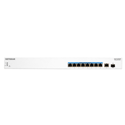 NETGEAR 10-PORT ULTRA60 POE MANAGED SWITCH- 1G UPLINKS- POE+(2)- POE++(8)- DESK/RACK- LIFE