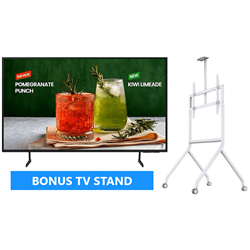 Samsung-(Bed-H)-Pro-Tv-75-Uhd-300Nits-Mirror-Cast-16H-7D-Bonus-Nb-P200-W-Tv-Stand