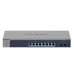 Netgear (MS510TXUP) 10-PORT Smart MULTI-GIG SWITCH- POE++(8) 295W- SFP+(2)- Life WTY