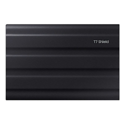 SAMSUNG T7 SHIELD 4TB PORTABLE USB-C SSD- UP TO 1050MB/s R/W- BLACK- 3YR WTY