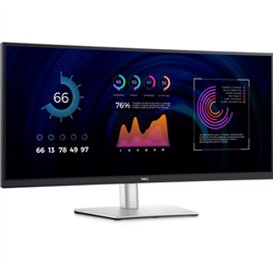 34In P3424WE Curved 21:9 3440 X 1440 At 60HZ IPS USB-C Power Delivery VESA Mount HEIGHT-ADJUSTABLE Tilt Swivel Dp HDMI USB-C 3 Year Warranty