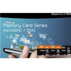TEAM MICRO SDHC 32GB CLASS10 UHS-I RETAIL W/1Adapter (Black-white card)