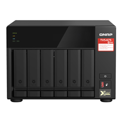 QNAP 6-BAY NAS (NO DISK) KX-U6580 8C 2.5GHz- 8GB- 2.5GbE(2)-HDMI(1)- TWR- 2YR WTY