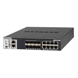 Netgear 16-PORT Managed L3 Stack SWITCH- 10G(8)-SFP+ (8) (HALF WIDTH)- Life WTY