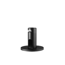 POS pole 80mm with angle stop 38mm diameter