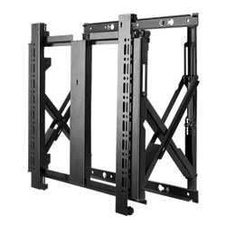 Ultra slim pop-out video wall mount 50Kg