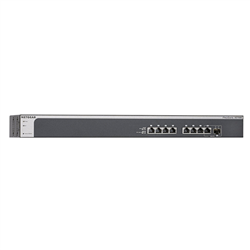 NETGEAR XS708E 8-port Prosafe Plus 10GE switch with 1x SFP+ combo port