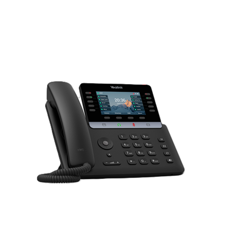Yealink SIP-T74U IP Phone- 4.3' Color Display- 16 SIP Accounts- HD Voice- USB & PoE- Linux 6.1- TEE Encryption- Wall Mountable