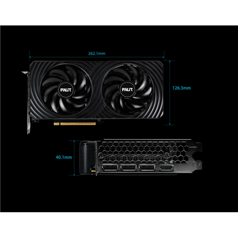 PALIT RTX5050 DUAL 8GB GDDR6 128bit 3-DP HDMI NE65060019P1-GB2063D